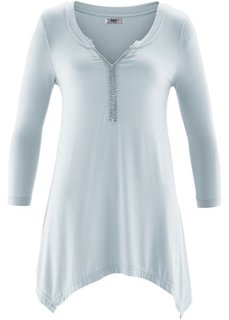 Футболка с рукавом 3/4 (черный) Bonprix