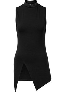 Топ с асимметричным низом (бордовый) Bonprix