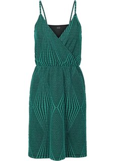 Трикотажное платье (красный/золотистый) Bonprix