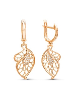 Ювелирные серьги Серебро России