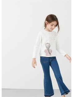 Лонгслив Mango kids