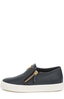 Слипоны Devon с боковыми молниями Giuseppe Zanotti Design