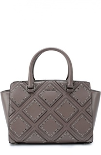 Сумка Selma Medium Diamond Grommet с металлическими люверсами Michael Michael Kors