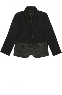 Пиджак из шерсти с декоративной отделкой Jean Paul Gaultier
