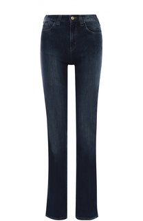 Расклешенные джинсы с потертостями Armani Jeans
