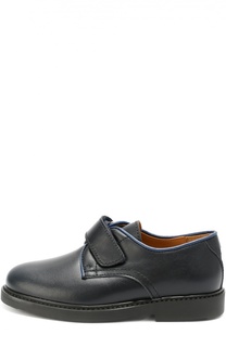 Кожаные ботинки с застежкой велькро Beberlis