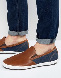 Кеды слипоны Aldo Haelasien - Рыжий