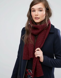 Шерстяной шарф в крапинку Jack Wills - Фиолетовый