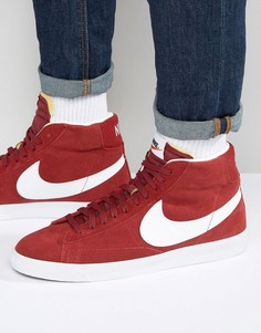 Красные кроссовки в стиле ретро Nike Blazer 429988-603 - Красный