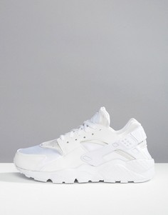 Белые кроссовки для бега Nike Air Huarache - Белый