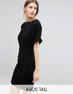 Платье мини ASOS TALL - Черный