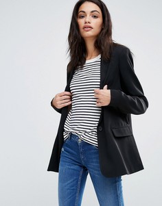 Maison Scotch Classic Long Blazer - Синий