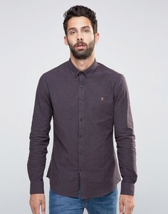 Farah Slim Oxford Marl Shirt Buttondown - Красный