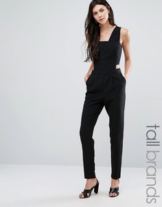 Vero Moda Tall Cut Out Jumpsuit - Черный