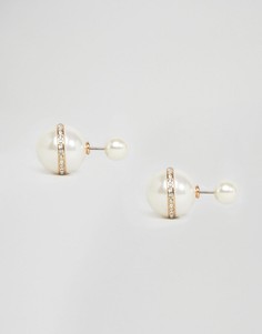 Серьги с искусственным жемчугом ALDO - Белый