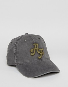 Abercrombie &amp; Fitch Logo Cap In Grey - Красный
