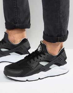 Черные кроссовки Nike Air Huarache Run 318429-029 - Черный