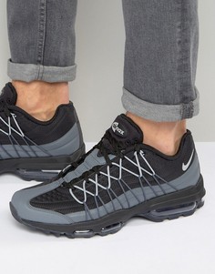 Черные кроссовки Nike Air Max 95 Ultra 845033-002 - Черный