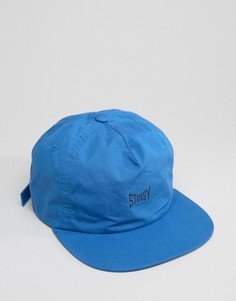 Хлопковая кепка Stussy - Синий
