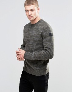 Трикотажный лонгслив G-Star Core - Серый