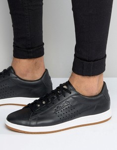 Черные кроссовки с каучуковой подошвой Le Coq Sportif Arthur Ashe 1620956 - Черный
