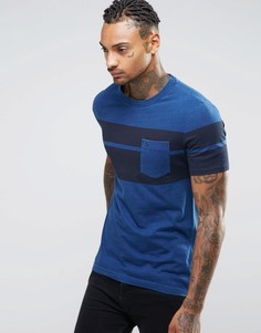 Футболка с двумя полосками Original Penguin - Синий