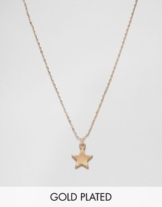 Ожерелье со звездой Nylon - Золотой
