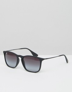Солнцезащитные очки-вайфареры Ray-Ban 0RB4187 - Черный