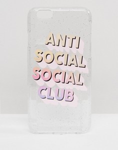 Чехол для iPhone 6/6S с надписью Anti Social Club Skinnydip - Мульти