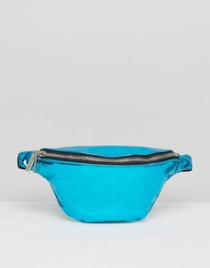 Голубая сумка-кошелек на пояс Skinnydip - Синий