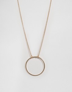Ожерелье с кольцом Nylon - Золотой