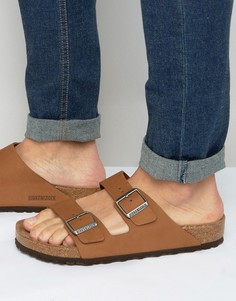 Нубуковые сандалии Birkenstocks Arizona - Рыжий