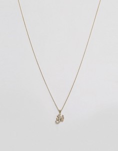 Ожерелье с подвеской в виде скорпиона Orelia - Золотой