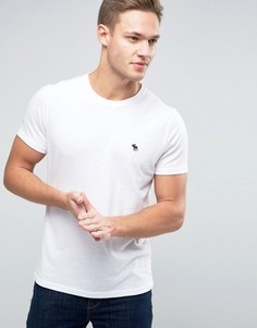 Белая футболка слим Abercrombie &amp; Fitch - Белый