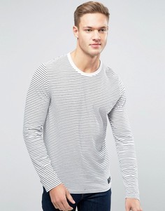 Лонгслив в полоску Abercrombie &amp; Fitch - Кремовый