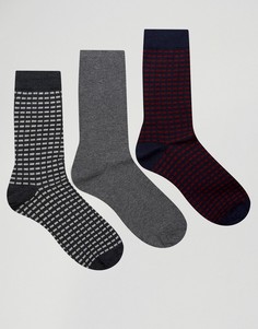 Набор из 3 пар носков Selected Homme - Мульти