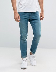 Супероблегающие джинсы Burton Menswear - Синий
