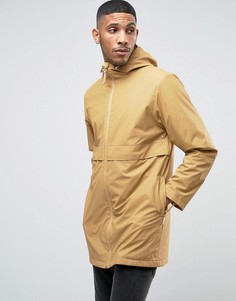 Длинный дождевик с термоподкладкой Rains Mile - Бежевый