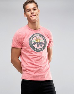 Узкая футболка с принтом Abercrombie &amp; Fitch - Красный