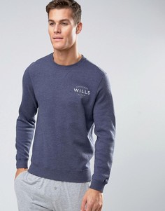 Свитшот классического кроя Jack Wills - Темно-синий