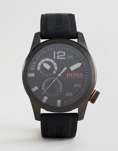 Часы на силиконовом ремешке BOSS Orange By Hugo Boss Paris 1513147 - Черный