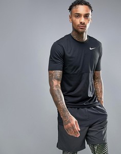 Черная футболка Nike Running Racer 644396-011 - Черный