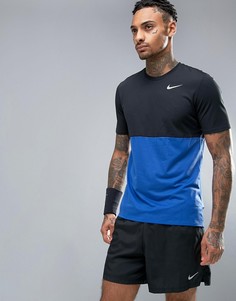 Черная футболка Nike Running Racer 644396-480 - Черный