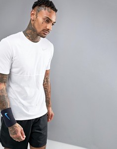 Белая футболка Nike Running Racer 644396-102 - Белый