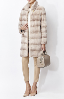 Шуба из меха норки Flaumfeder