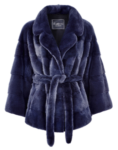 ШУБА ИЗ АУКЦИОННОЙ НОРКИ KOPENHAGEN FUR BURGUNDY QUALITY Fellicci