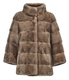 ШУБА ИЗ аукционного меха НОРКИ KOPENHAGEN FUR Antonio Didone