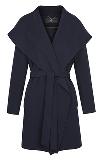 Пальто на запах с поясом Le Monique