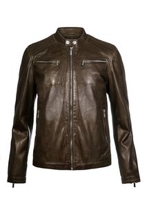 Кожаная куртка Urban Fashion For Men