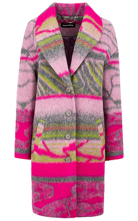 Пальто с принтом La Reine Blanche